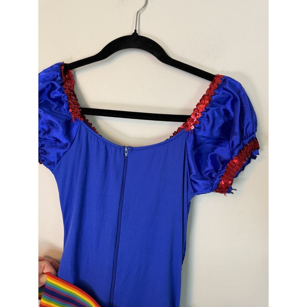 Rainbow Brite Sexy Halloween Costume Women's Sz M By Leg Avenue - Picture 10 of 12